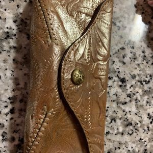 Patricia Nash gold tooled eyeglass case